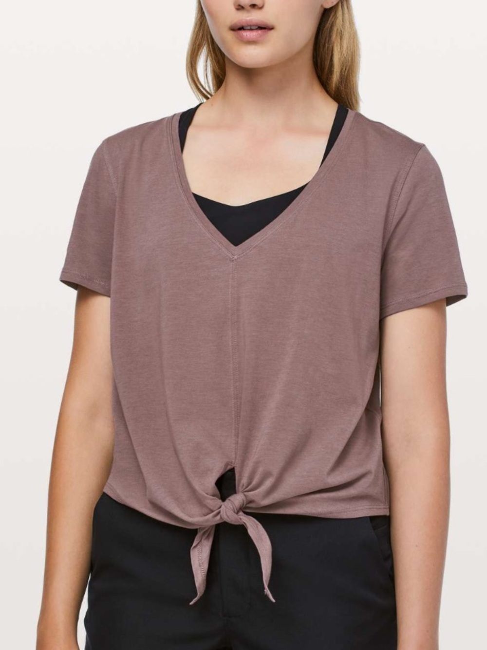 Lululemon Knot Gonna Fly  tee PTP 19”